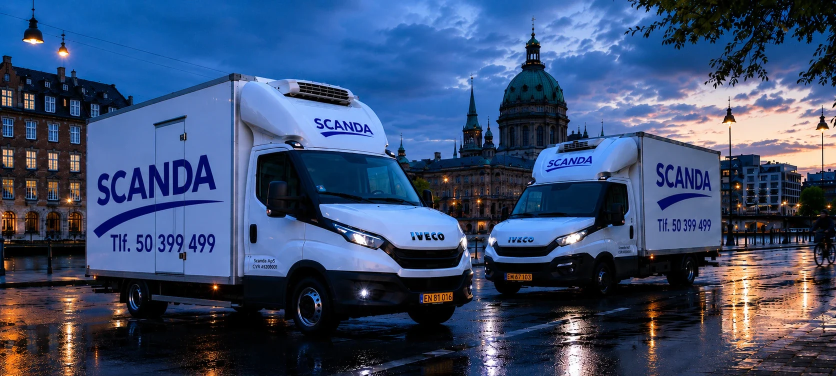 Scanda kølebiler i København